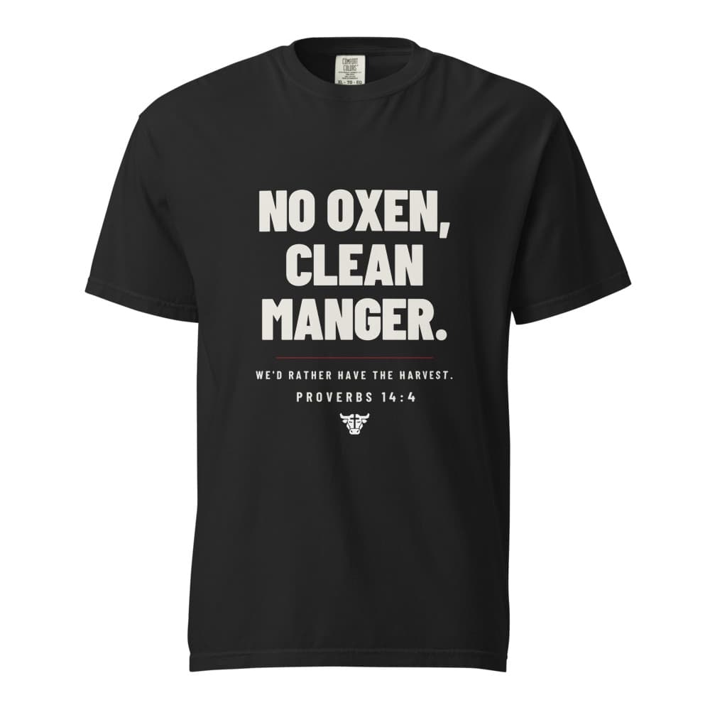 Clean Manger Tee in Black